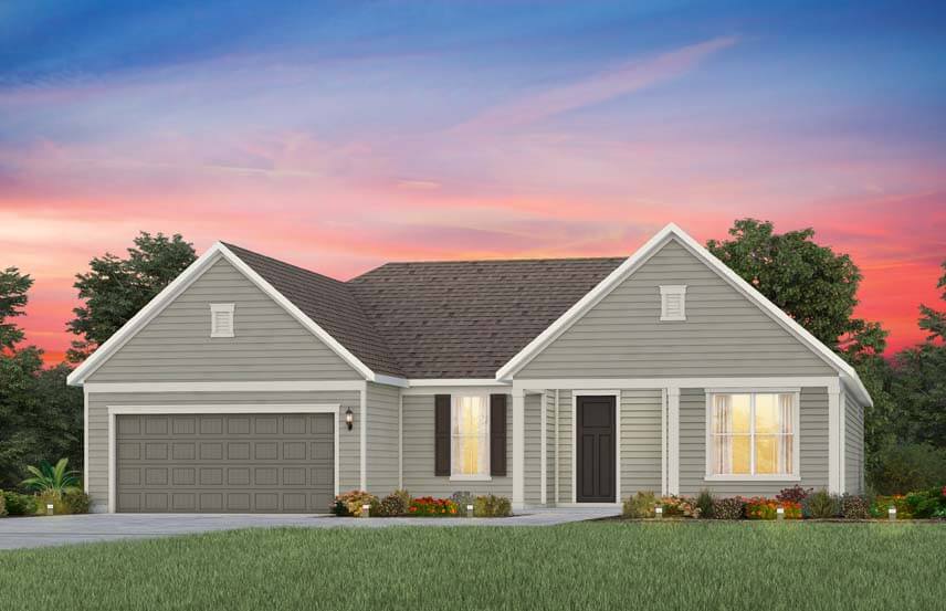 Del Webb Stardom home plan exterior rendering - LC102