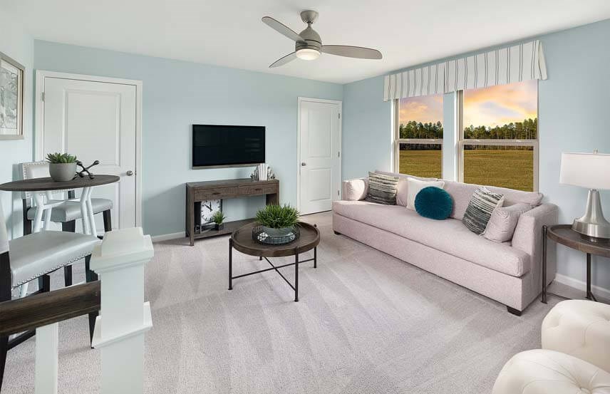 Del Webb Compass home plan loft