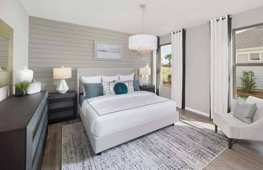 Del Webb Compass home plan owner's suite