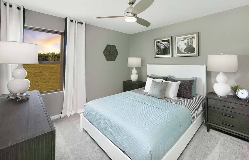 Del Webb Compass home plan guest bedroom 2