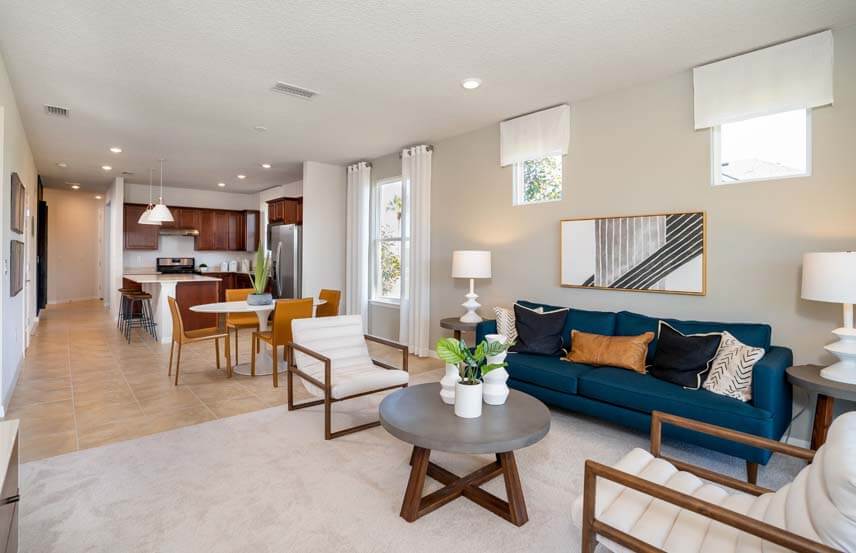 Del Webb Contour home plan living room