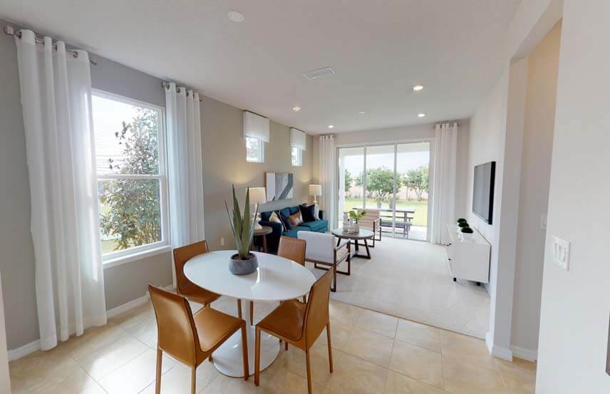 Del Webb Contour home plan dining room