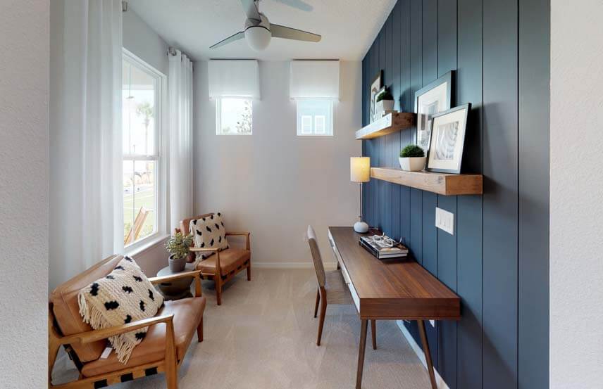 Del Webb Contour home plan office