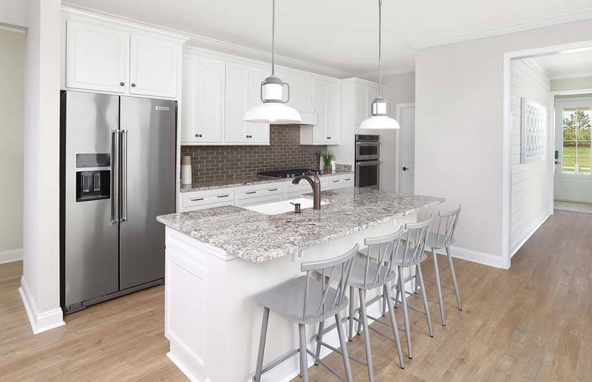 Del Webb Hallmark home plan kitchen