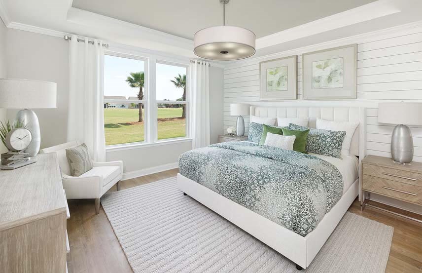 Del Webb Hallmark home plan owners suite