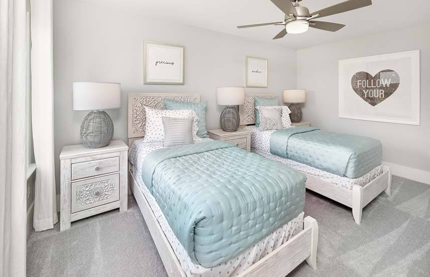 Del Webb Palmary home plan guest bedroom 2