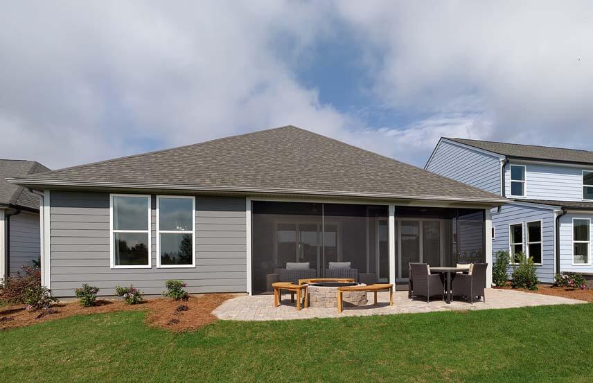 Del Webb Prestige home plan patio screened porch