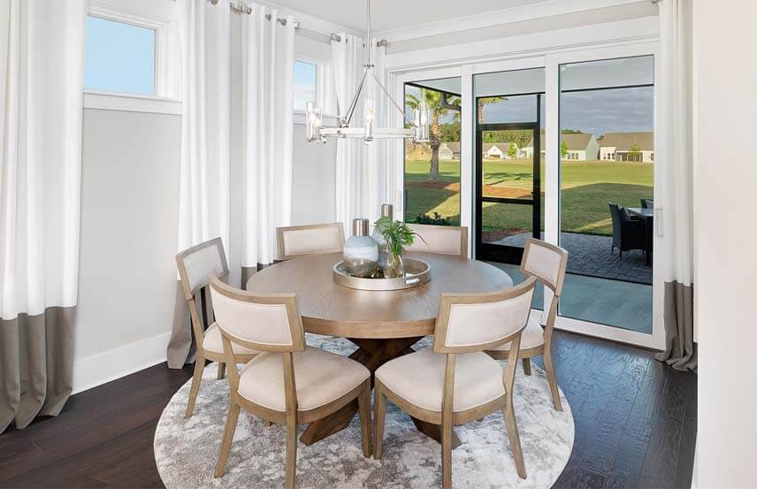 Del Webb Prestige home plan dining