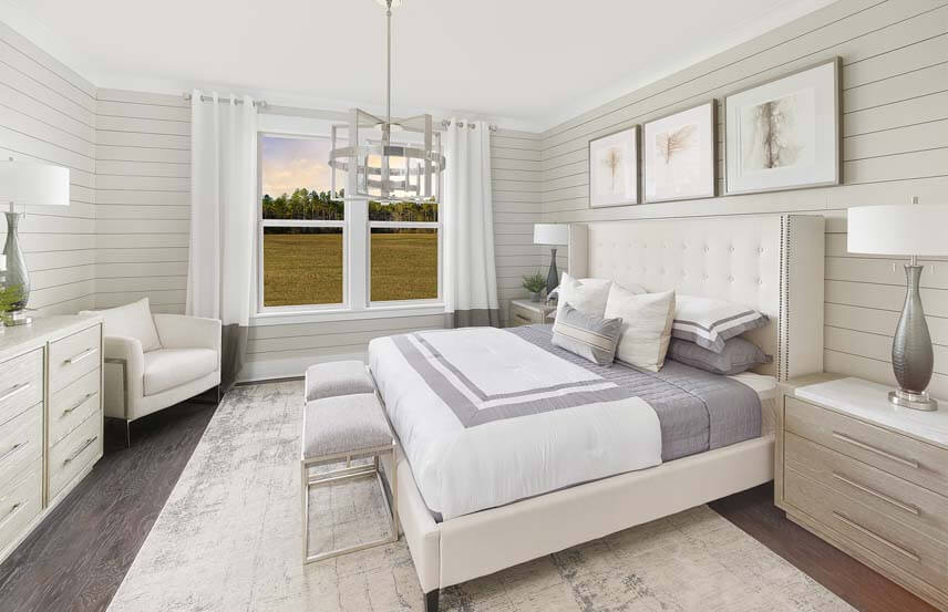 Del Webb Prestige home plan owner's suite