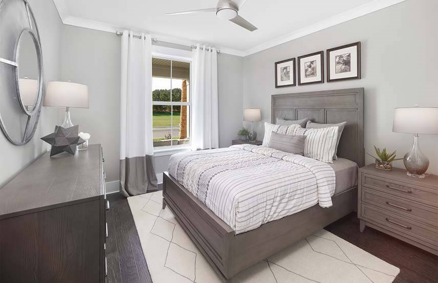 Del Webb Prestige home plan guest bedroom