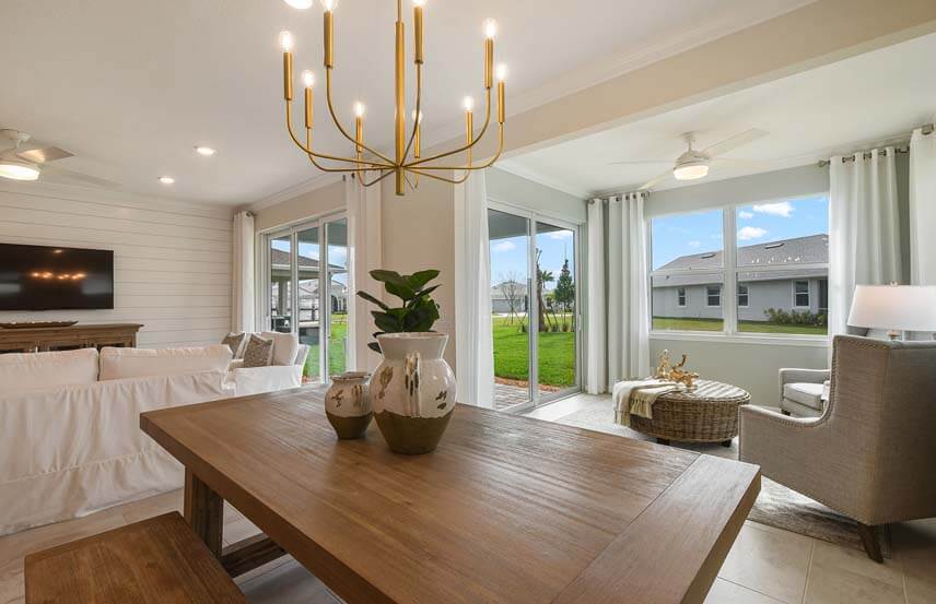 Del Webb Prosperity home plan cafe 2