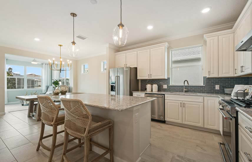 Del Webb Prosperity home plan kitchen