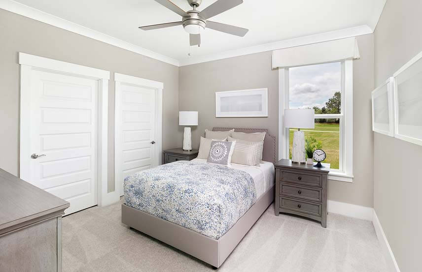 Del Webb Renown home plan guest bedroom