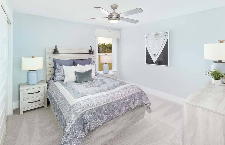 Del Webb Renown home plan guest bedroom 3