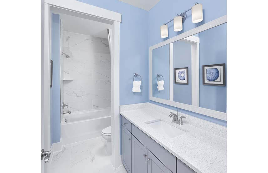 Del Webb Renown home plan guest bathroom