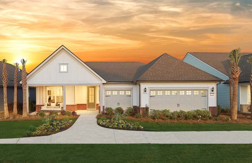 Del Webb Stardom home plan actual exterior image LC201