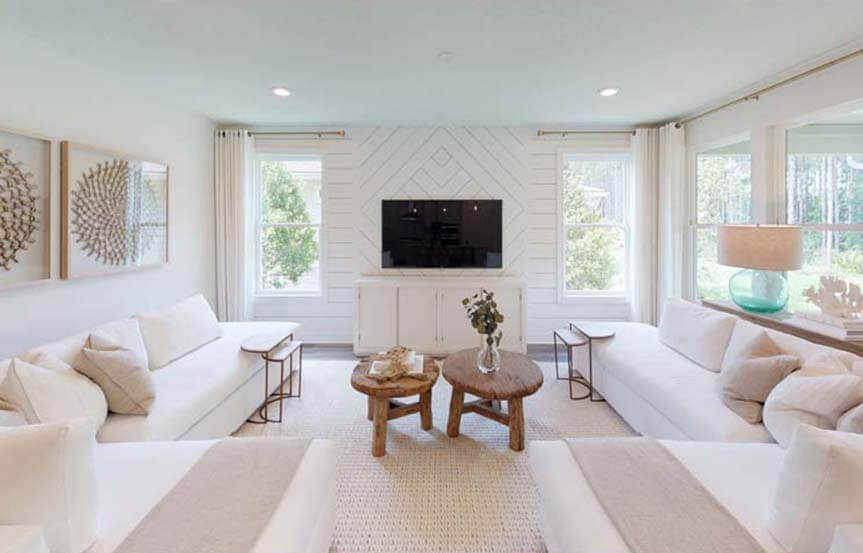 Del Webb Mystique home plan living room