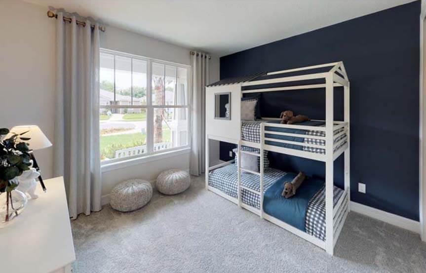 Del Webb Mystique home plan third bedroom