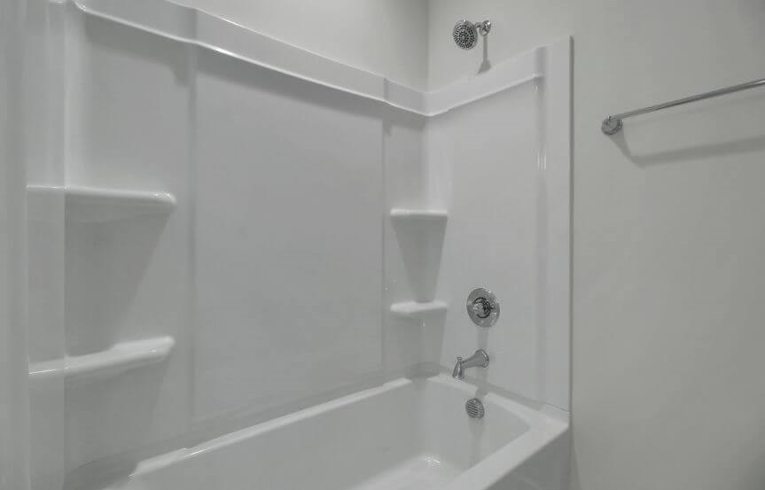 Saussy Burbank Beacon spec home plan lot 899 secondary bathroom shower