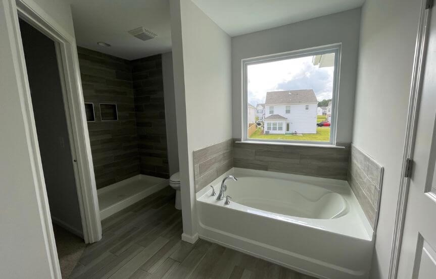 True Homes Inverness spec home plan lot 555 master bathroom