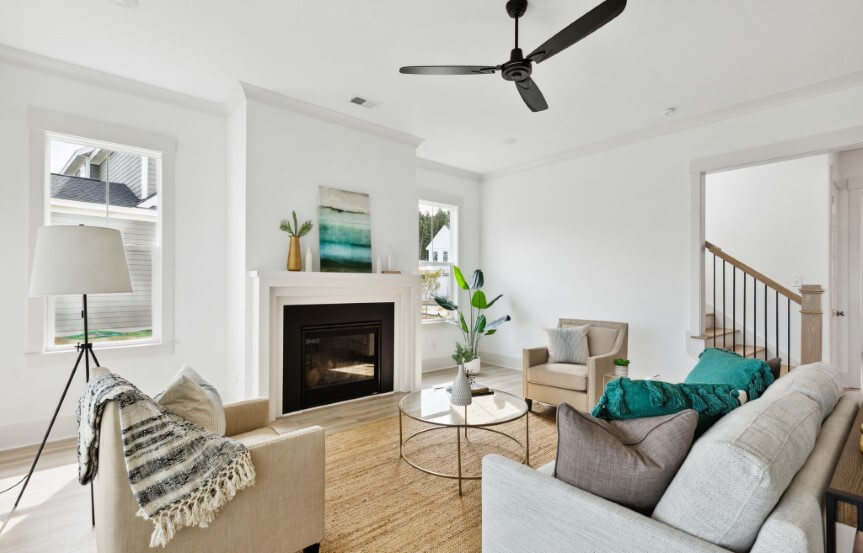 Homes By Dickerson Azalea home plan Family Room