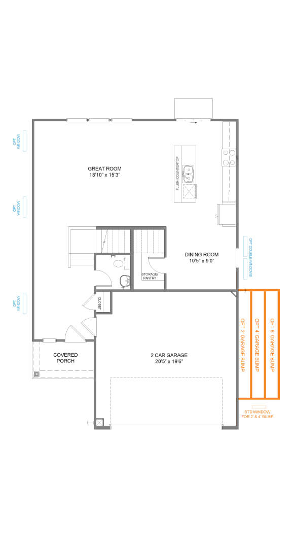 True Homes Shepherd 2041 first floor