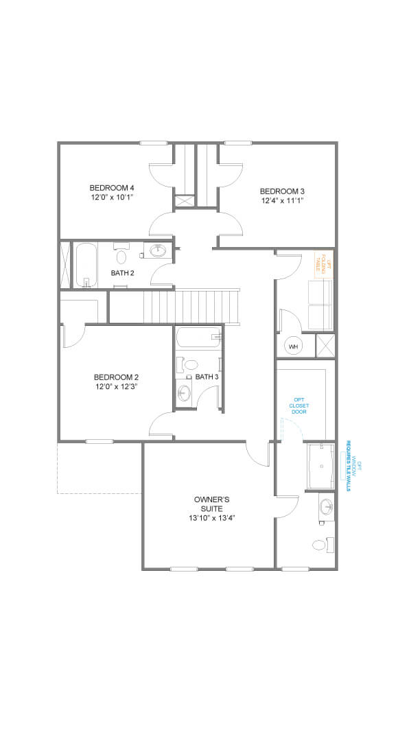 True Homes Shepherd 2041 opt second floor