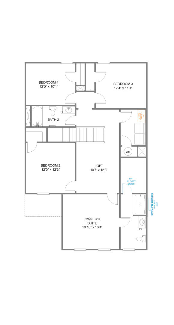 True Homes Shepherd 2041 second floor