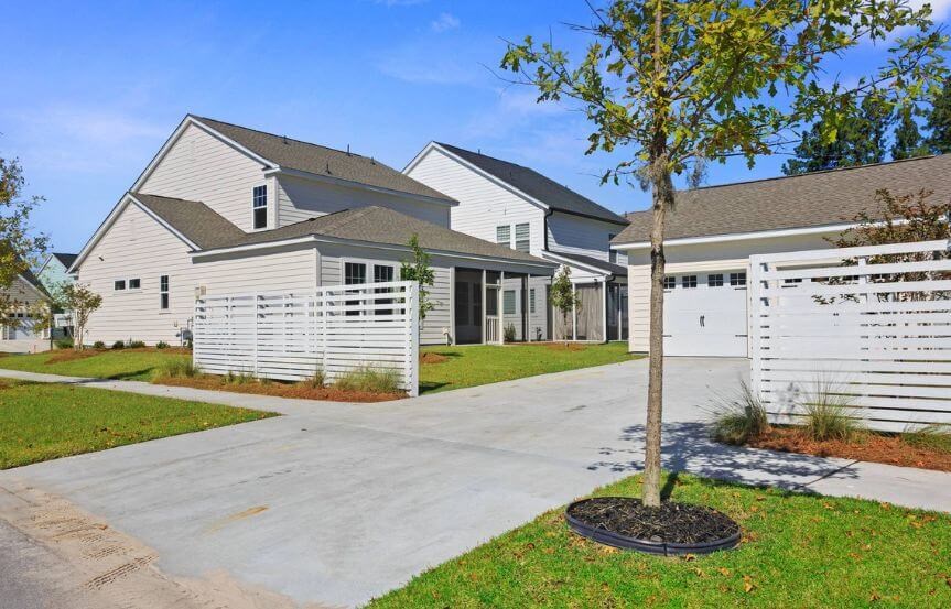 David Weekley Jenkins spec home plan lot 751 backyard