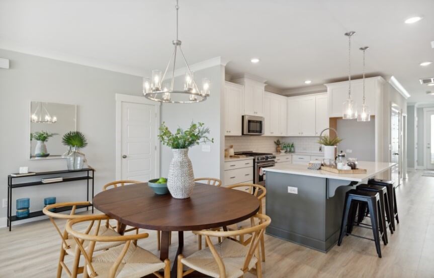 Homes By Dickerson Bellflower spec townhome 9124 Dining Area