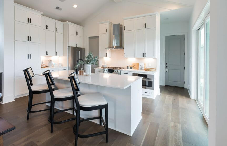 New Leaf Aneto model home kitchen