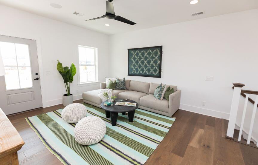 New Leaf Aneto model home loft area