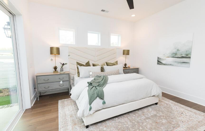 New Leaf Aneto model home owner's suite