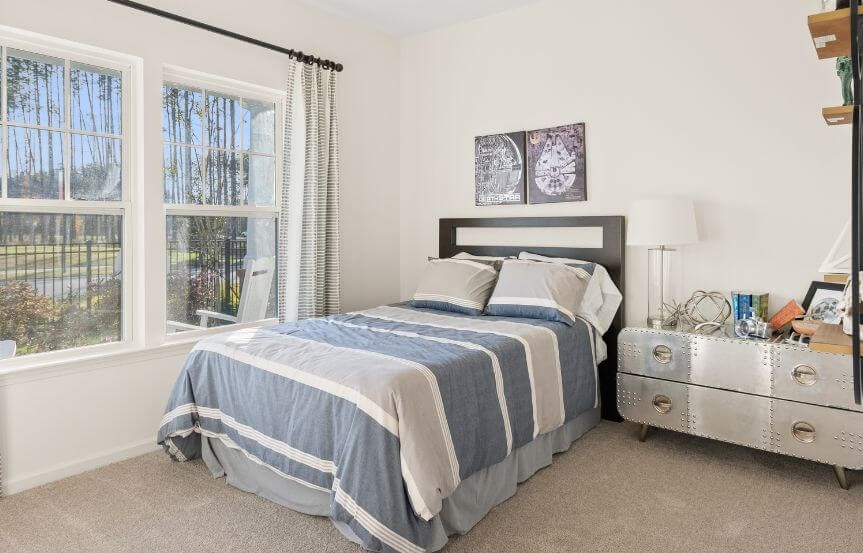 True Homes Kipling model home plan Bedroom