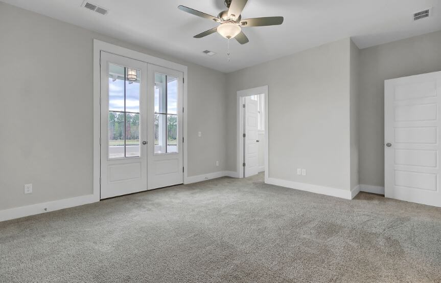 Saussy Burbank Madison townhome spec lot 146 Owner's suite bedroom