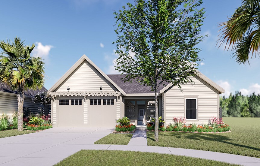 New Leaf Atria II home plan Exterior