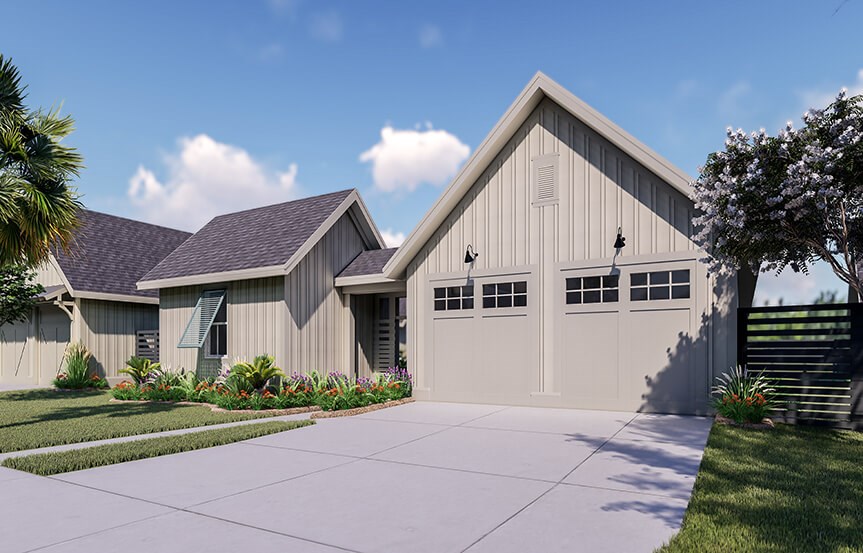 New Leaf Terrace home plan Exterior