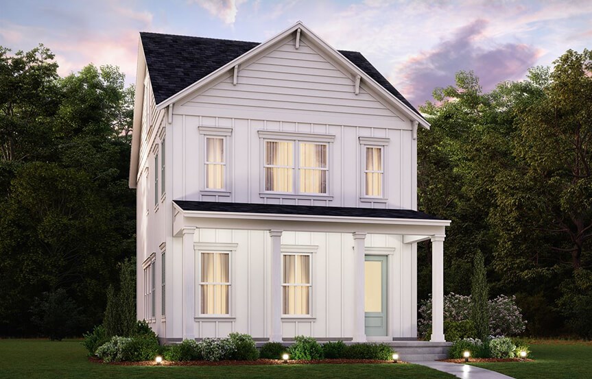 Ashton Woods Givhans Homeplan Exterior Rendering-B