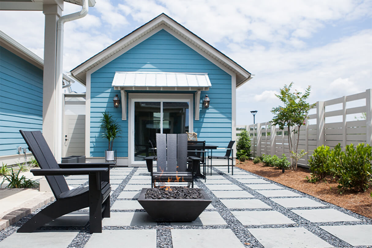 New Leaf Homes Patio in Nexton Community Summerville, SC