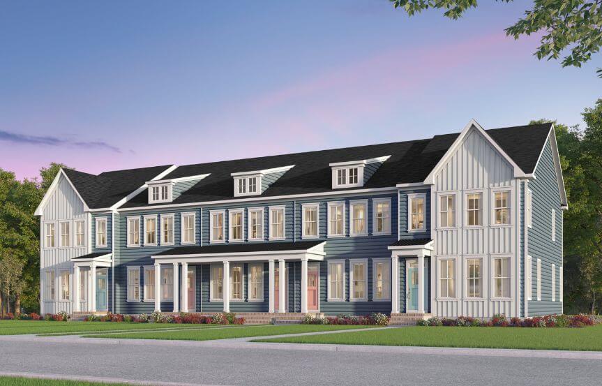 Brookfield_WA_Sage_5_Unit_Townblock_Final Exterior Rendering