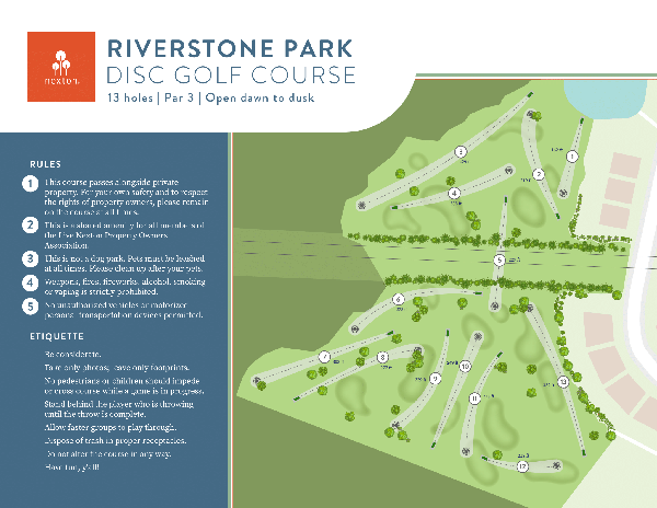 Screenshot of Disc Golf Map