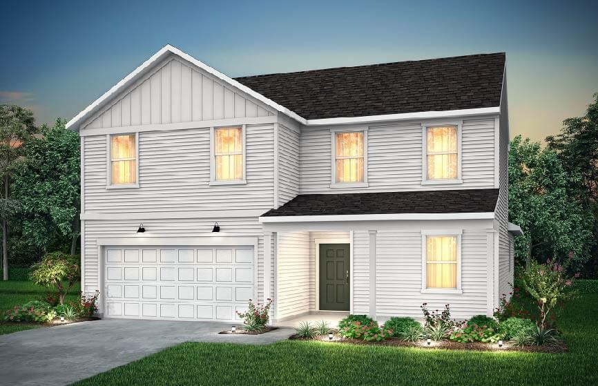 Centex Starling home plan TD108 exterior rendering