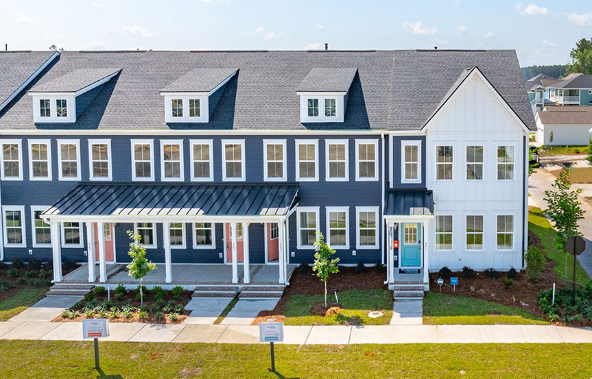 Townhomes in Summerville, SC at Nexton Community by Brookfield Residential