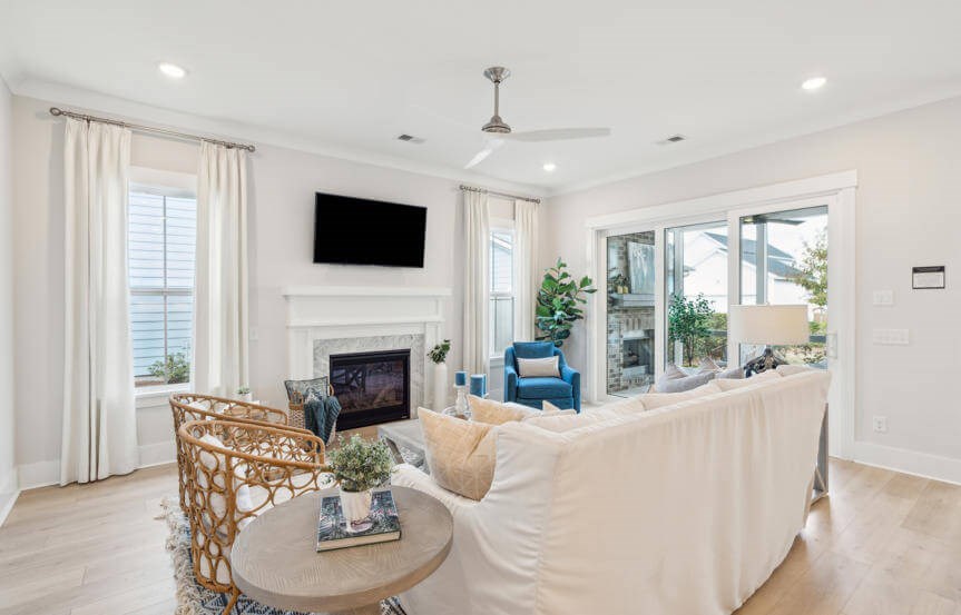 Homes By Dickerson Hutchison Living Room