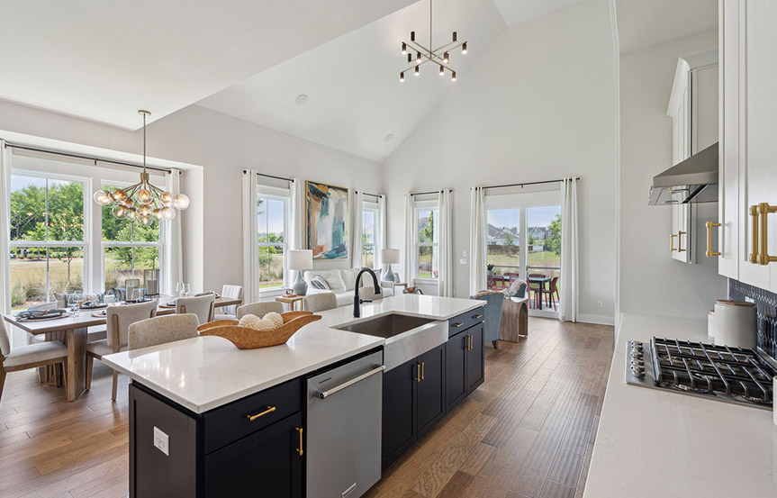 Towson Kitchen To Dining Room