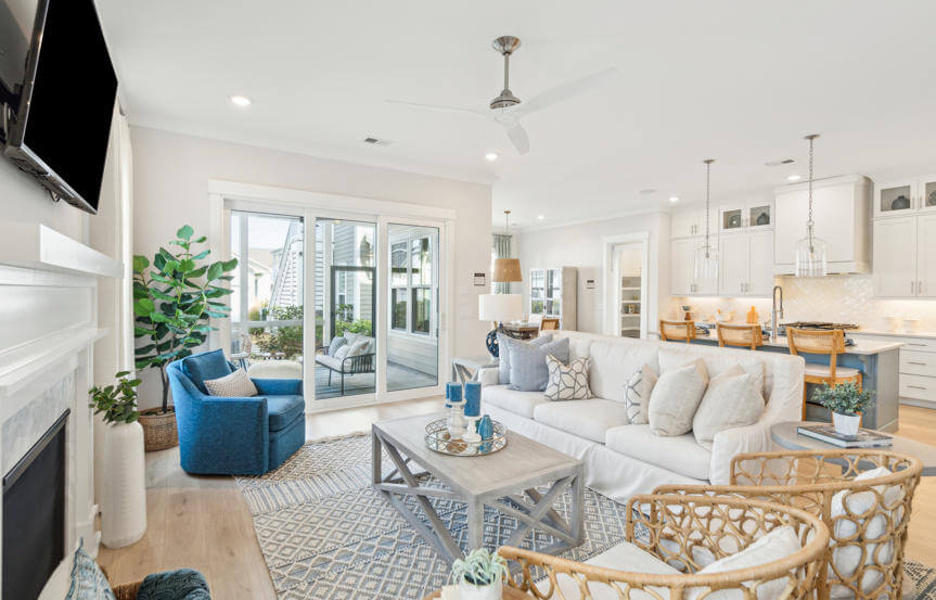 Homes By Dickerson Hutchison Living Room