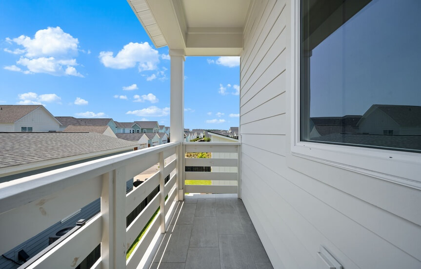 New Leaf Stanley Spec Homes Lot 1482 Upstairs Porch