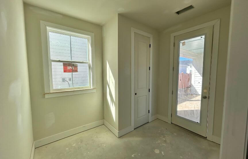 New Leaf Wake Spec Lot 1486 Mud Room Back Door