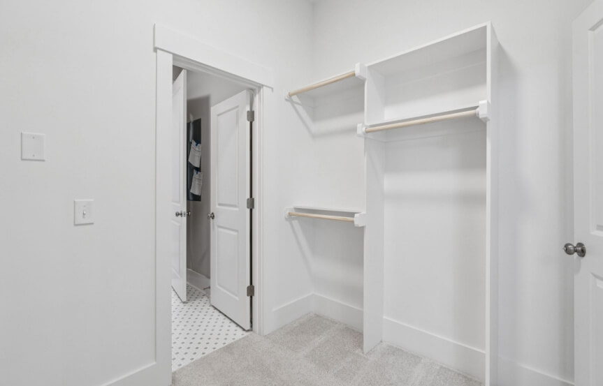 Homes By Dickerson Rutledge Spec Home Lot 1570 Primary Closet To Laundry Room