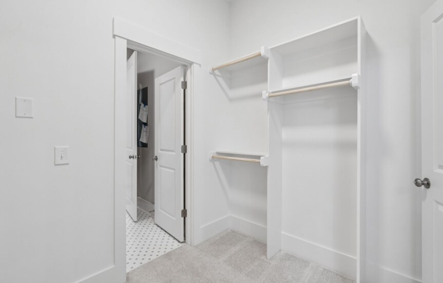 Homes By Dickerson Rutledge Spec Home Lot 1570 Primary Closet To Laundry Room